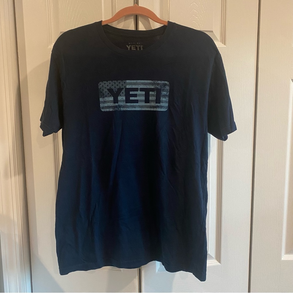 Men’s Yeti T-Shirt | Navy Blue